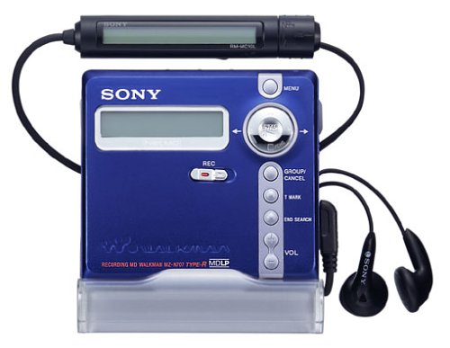Childrens Toyshop  Electronics : Sony MZ-N707/L  Portable Mini Disc Player