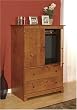 O-Sullivan Armoire Heartland Pine
