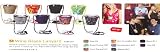 Pack of 4 Party Time Wine Glass & Beverage Holder Necklaces - Jewel Paisley
