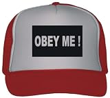 OBEY ME ! Adult Mesh Back Trucker Cap / Hat