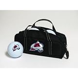 Hockey Stick Putters Colorado Avalanche Mini Golf Bag With 3-Pack Golf Balls