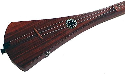 McNally Grand Strumstick Key of D All Padouk Built-in Pickup Abalone R. Gig Bag