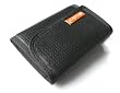 Anti-theft Tri-fold Security Clip Leather Wallet By Civilian