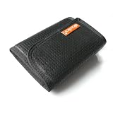 Anti-theft Tri-fold Security Clip Leather Wallet By Civilian by Civilian