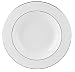 Lenox Hannah Platinum 9-Inch Bone China Pasta/Rim Soup Bowl, Set of 4