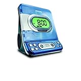 CD Clock Radio with Dual Alarm and Digital Am/fm Tun