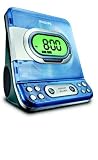 CD Clock Radio with Dual Alarm and Digital Am/fm Tun