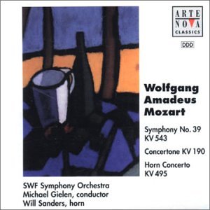 CD-Charts  Music : Mozart: Symphony No.39/Concertone/Horn Concerto