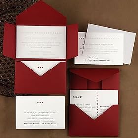 Something Different Wedding Invitations TAN9796 (QTY 100)