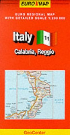 City Travel Guides Discounted   : Italy: Calabria, Reggio No. 11 (GeoCenter Euro Map)