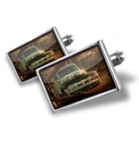 Cufflinks "Cars / Classic / Hot Rod 50" - Hand Made Cuff Links