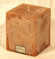 Vanilla Grapefruit Square Pillar Candle