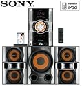 Sony Z-Groove 540 Watts Cinema Surround Sound System with 3 Disc CD Changer , Cassette Deck Player / Recorder , USB Recording & Playback , MP3 Booster , 8" Subwoofer & iPod Dock Cradle for all Generation iPods