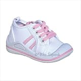 6010 Tennis Shoe in White / Pink Color: Chocolate, Size: 6
