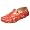 Salmon Croc Print