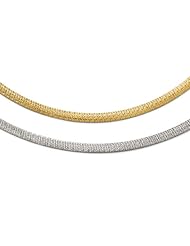 14k Yellow gold Leslies Two tone Reversible 4.0mm Adjustable Omega