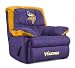 Baseline Minnesota Vikings 3-Way Home Team Recliner