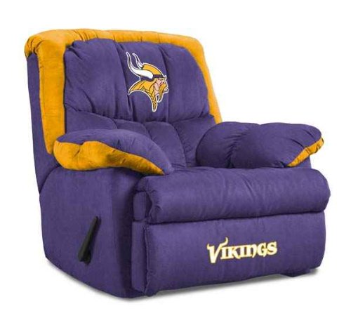 Baseline Minnesota Vikings 3-Way Home Team Recliner