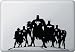 Search : Justice League Silhouette - Vinyl Laptop or Macbook Decal