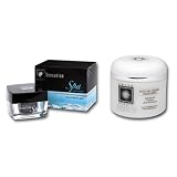 Swisa Dead Sea Mineral Skin Care Exfoliating Mud Mask and Firming Moisturizer + A-viva 4 Way Nail Buffer+eco Nail File