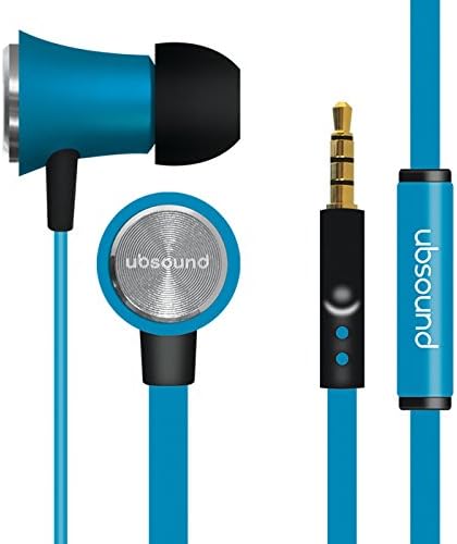 Ubsound Fighter Hi-Res In-ear Aluminum Earphones - Blue