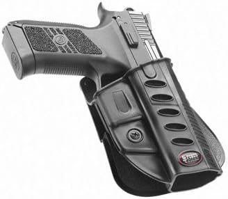 Fobus Thigh Rig: Drop leg extension unit with a Hand Gun Paddle Holster. Model: CZ-Duty-EXND