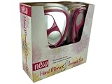 Hand mirror with and compact set (Available in a pack of 24)