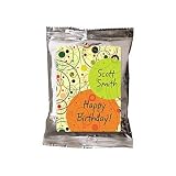 Baby Keepsake: Modern Art Birthday Design Personalized Iced Cappuccino Favors  Set of 24 