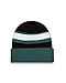 NFL Philadelphia Eagles New Era Rib Start Cuff Beanie, One Size, Green
