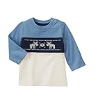 (ジンボリー) GYMBOREE マウス&ムース フェアアイルムースティー カラー:スカイブルー 3-6ヶ月(身長58-63cm) [並行輸入品]