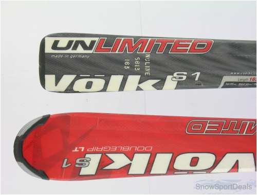 Volkl S1 unlimited intermediate Used Snow Ski 142cm A