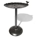 Strathwood Decorative Iron Bird Bath with Java Black Finish