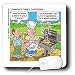 Londons Times Funny Russian and Armenian Cartoons - Armenians Love Their Kabobs - Mouse Pads Image
