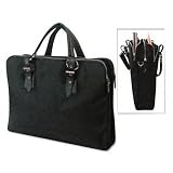 BOND STREET LTD. / BND465744BLK / Tech-Rite Ladies Computer Handbag, 17 x 6-1/2 x 12-1/2, Black / Sold as 1 EA