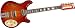 Italia Rimini 12 String Electric Guitar Beautiful Gloss Cherry Burst Semi Hollow Body