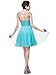 MisShow Sparkly A Line Scoop Short Prom Party Homecoming Dress