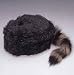 14296 Faux Coonskin Daniel Boone Cap
