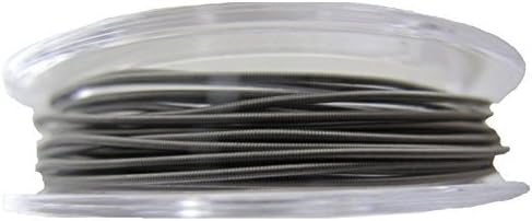 KANTHAL A1 Type Wire - Deluxe CLAPTON COIL - Double Wrap - 0.4mm (26 AWG) Central Wire 0.2mm (32 AWG) Wrap Wire - 2 Metre Spool by kanthal wire deluxe