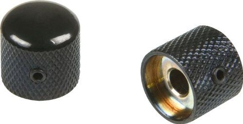 ProLine Metal Dome Control Knob 2-Pack Black