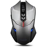 TeckNet&reg; High Precision Programmable Wireless Gaming Mouse With 2000 DPI, Nano Recdeiver, 5 Programmable Buttons, 5 User Profiles