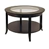 Winsome Wood Round Coffee Table, Espresso