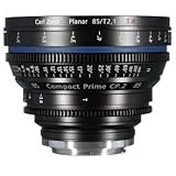 Zeiss 85mm T/2.1 EF Mount CP.2 Compact Prime For Canon Digital Cameras