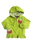 NWT Toddler Girls all weather hooded jacket - lime (3T)