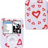 Cuffu Snap-on Protective Hard Case for 3rd Generation Ipod Nano (Hearts)