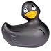 Big Teaze Toys Travel Size I Rub My Duckie Personal Massager, Black