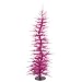 Whimsical Fuschia Laser Artificial Christmas Tree 5'