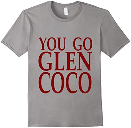 Men's You Go Glen Coco T shirt for Women, Men, Youth Large Slate