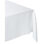 Bardwil Cobblestone 60-inch By 84-inch Oval Tablecloth, White