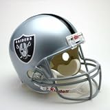 OAKLAND RAIDERS RIDDELL FULL SIZE REPLICA HELMET
