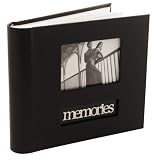 Memories Bookbound Photo Album, Black